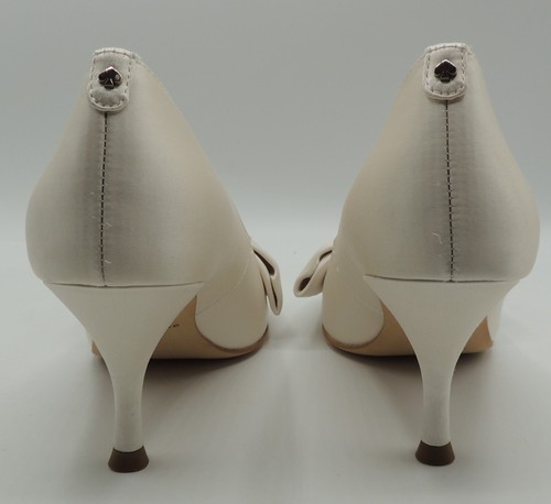 Kate Spade Craford Ivory Peep-Toe Pumps Size US 5 B (Marked) - Picture 6 of 13