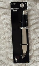 GHOST FACE 13" CHROME BOWIE KNIFE HORROR HALLOWEEN COSTUME PROP FW90747