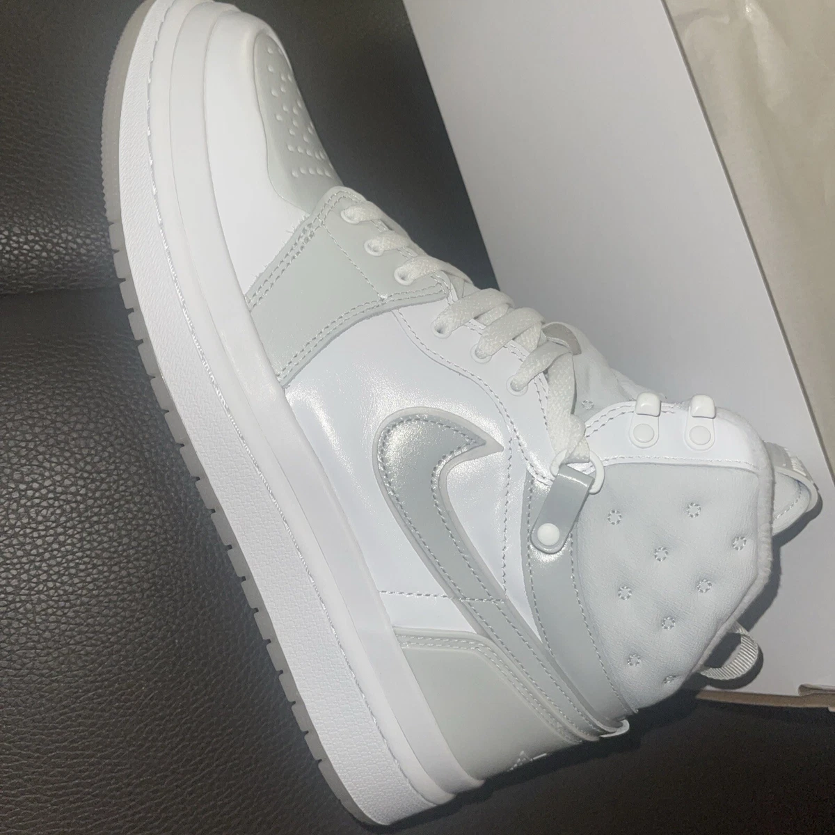 Jordan 1 Acclimate White Grey Fog W for sale | eBay UK