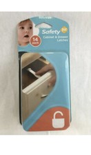 Safety 1st - Safety Cabinet and Drawer Latches - 14 Pack - Latch Enlargers NIB