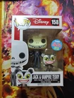 Funko Pop! Disney#158 JACK & VAMPIRE TEDDYFunko New York Comic Con Ltd Ed. HTF