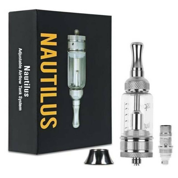 UK 5ml Aspire Nautilus Tank Kit With Adjustable Air Hole & BVC Coil