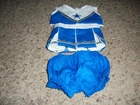 Dallas Cowboys Cabbage Patch 14" Doll Outfit.