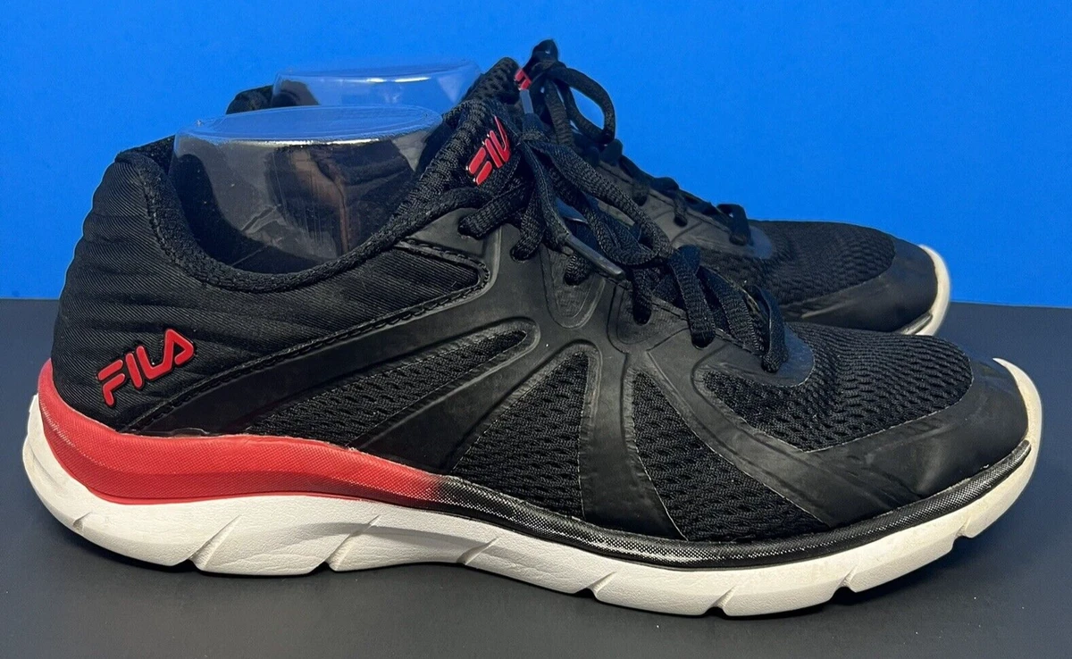 Fila Memory Fraction 3 1RM00548-014 Black Running Shoes Sneakers Men's Size  9.5 | eBay