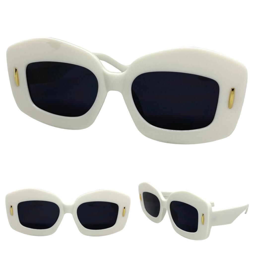 Oversized Exaggerated Vintage Retro Style SUNGLASSES Large  display picture 1