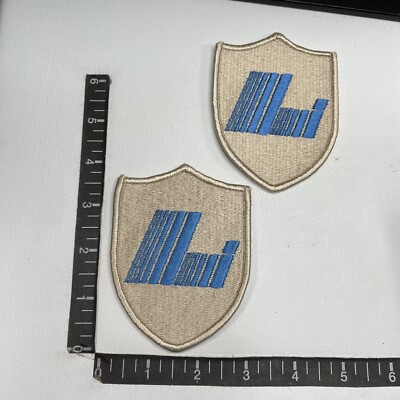 2 Patches Unknown Logo Advertising Patch Lot Of 2 09J7 | eBay