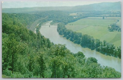 Waverly Hill New York Vintage Postcard Mountain Top Restaurant