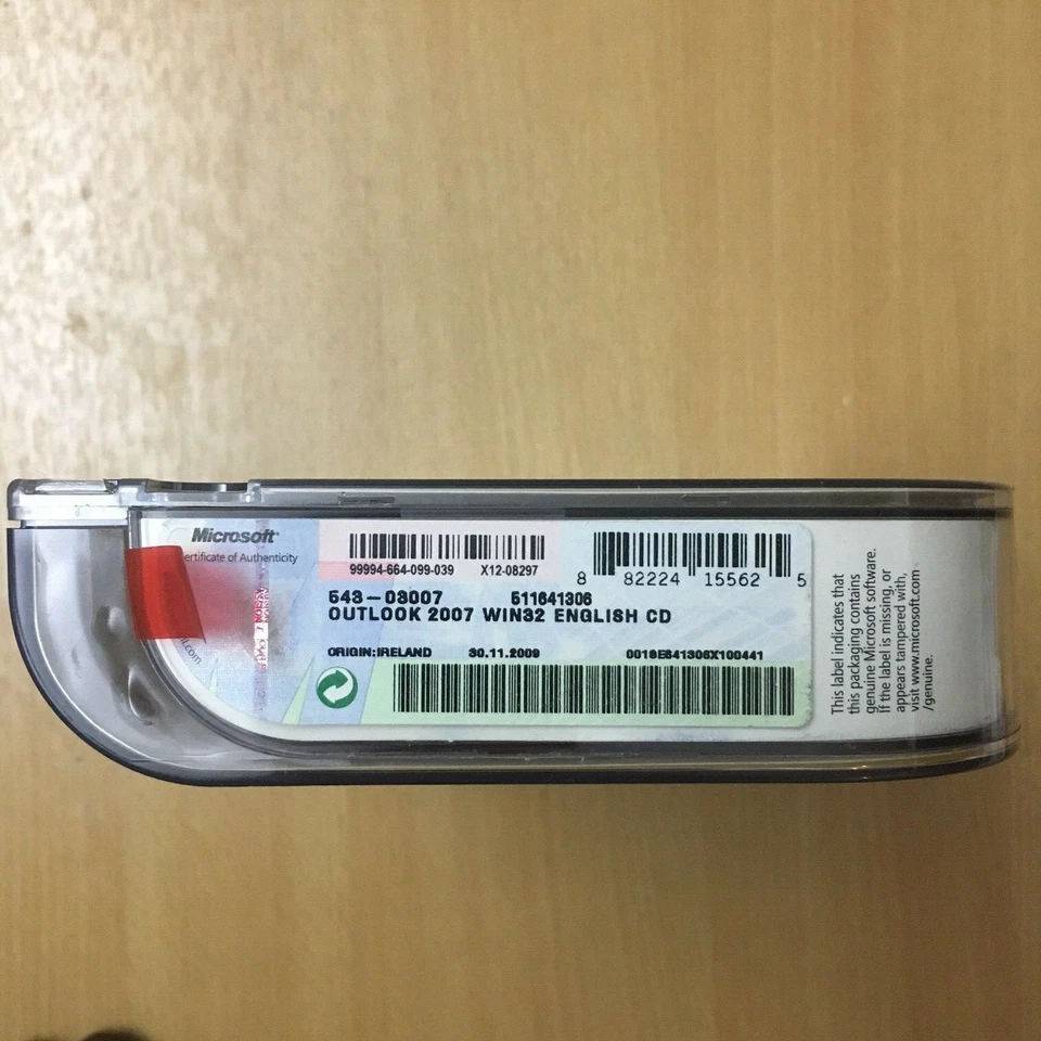 Microsoft Office Outlook 2007 Retail Edition - Image 2 of 3