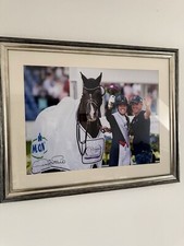Original Signed Charlotte Dujardin Photo Complete With Frame