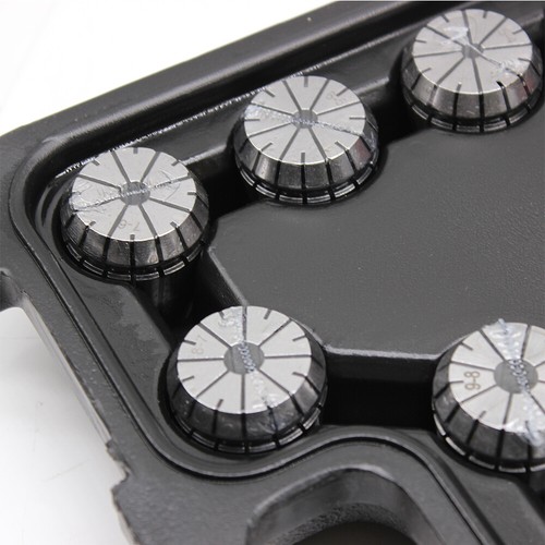 MT3 M12 CNC Collet Chuck Morse Taper Holder 15pcs ER32 Spring Collets w/Box - Picture 11 of 11