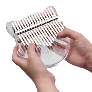 store outlet online Muslady Kalimba 17 Keys Thumb Piano Acrylic w 