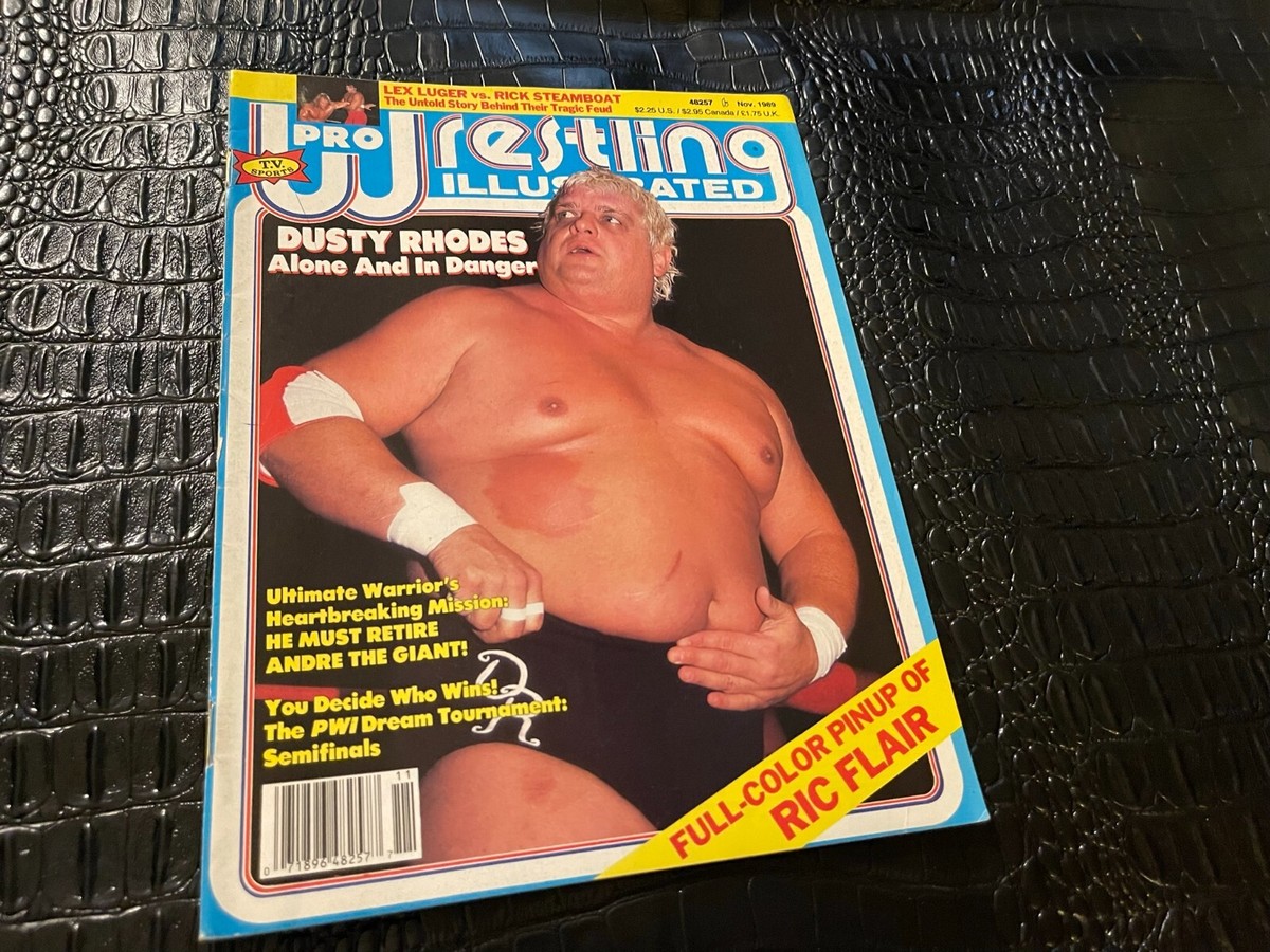 NOVEMBER 1989 PRO WRESTLING ILLUSTRATED magazine DUSTY RHODES | eBay