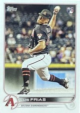 2022 Topps Series 2 #338 Luis Frias Arizona Diamondbacks Baseball Card