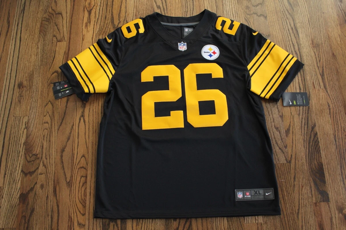 Steelers bell top color rush jersey