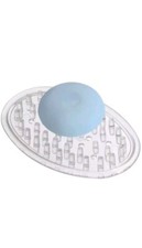 InterDesign 30100 Soap Saver, Plastic/Rubber, Clear