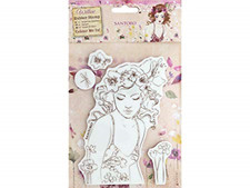 Santoro Willow Rubber Stamps INNOCENCE