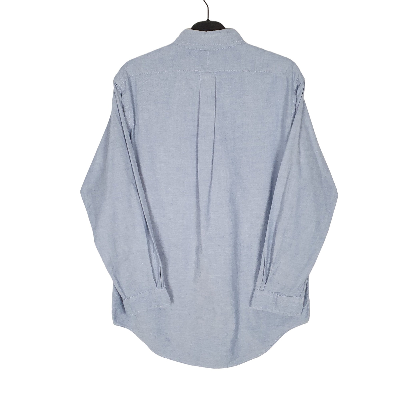 RALPH LAUREN Blue Shirt Polo Long Sleeve Casual Mens M image 2