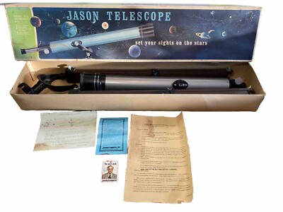 Vintage Jason 316 Astronaut Telescope Explorer Model RARE Mount Is