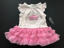 NWT Baby Glam Baby Girls 1 piece Princess Tutu size Newborn