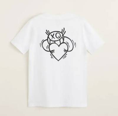 Mr. Andre アンドレサライヴァ　アートプリント シルク　kaws Mr. A Andre Savaria T-Shirt New Tee Art Print Retna Kaws BTS sz