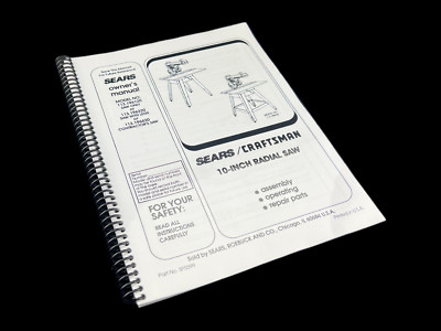 Sears Craftsman 113.196120 113.196320 113.196420 Instruction Manual ...
