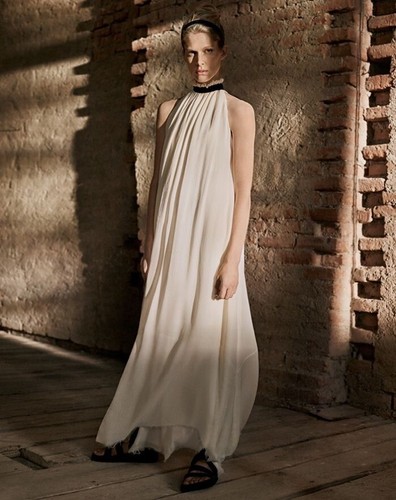 H\u0026M Studio 2017 Silk Dress Maxi S 