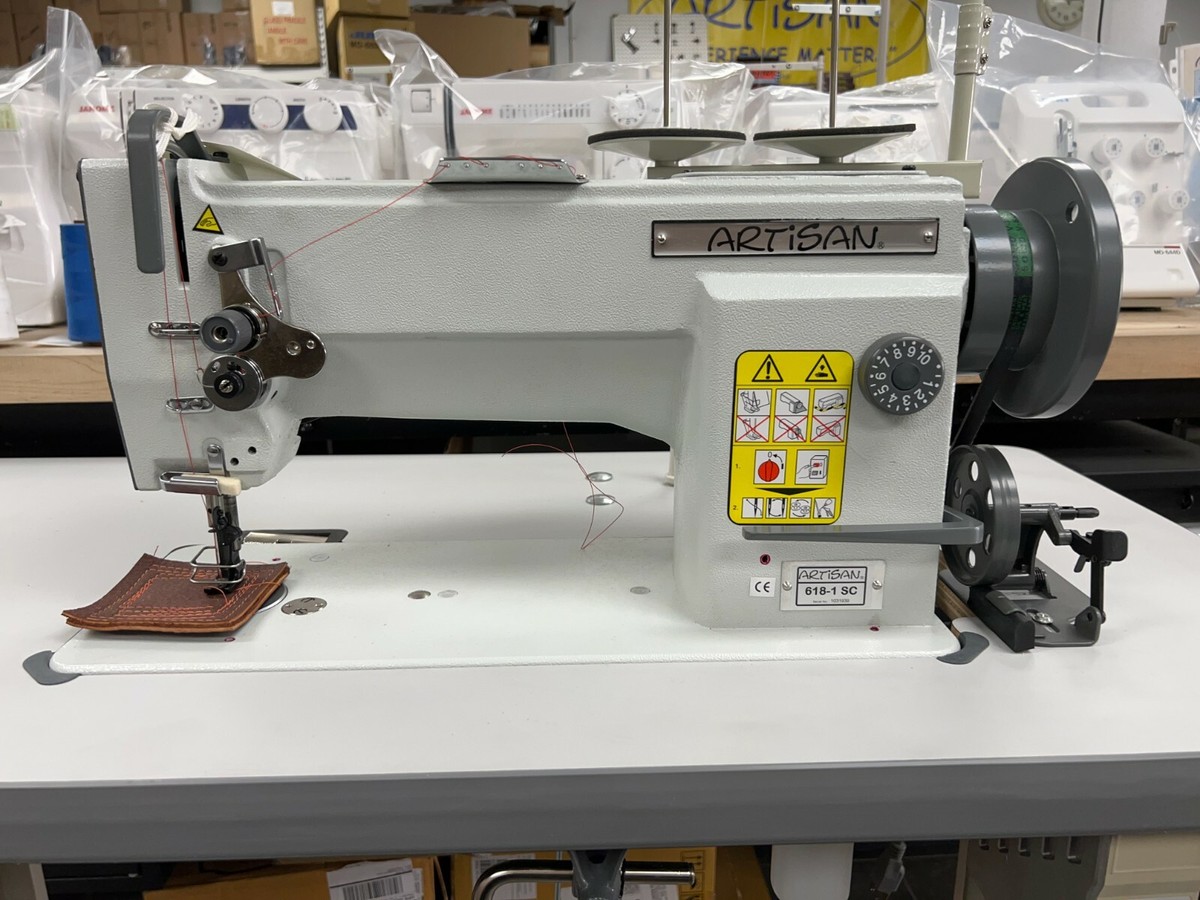 Artisan 618-1SC single needle compound, walking foot sewing