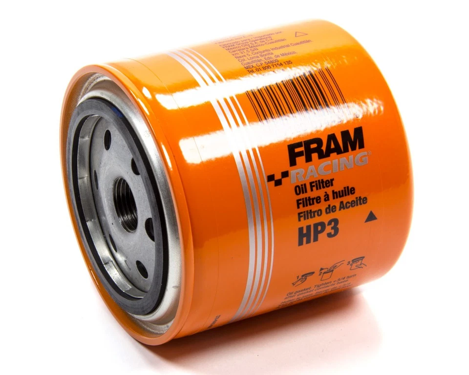 Fram HP3-02, One Orange Steel Performance Oil Filter Performance Racing Parts - Image 2 of 4