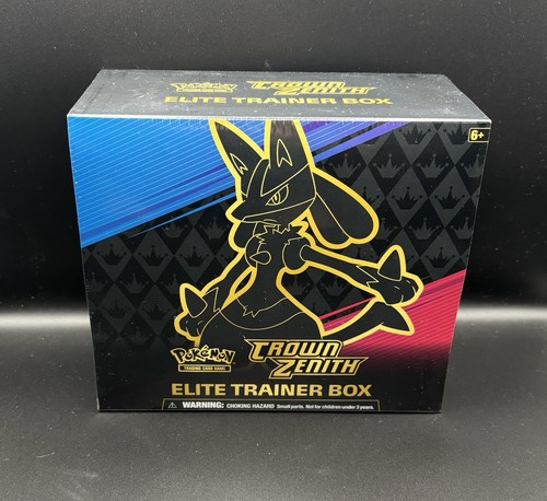 Pokémon Sword & Shield Crown Zenith Elite Trainer Box