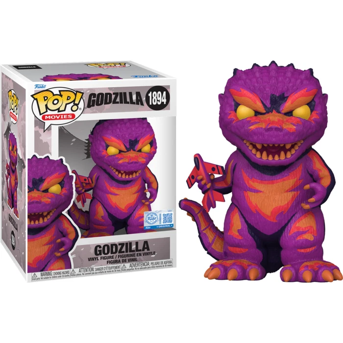 Godzilla - Godzilla (Retro-Futurismo) Pop! Figura Vinilo Premium + PROTECTOR POP Foto 4 de 4