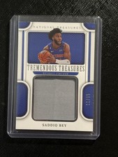2022-23 National Treasures Saddiq Bey #TT-SQB Tremendous Treasures Patch /99