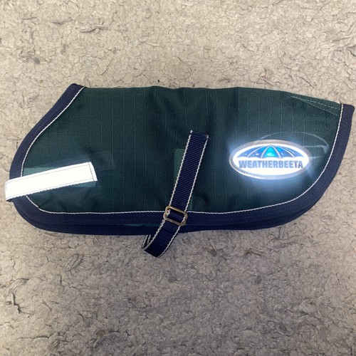 Weatherbeeta ComFiTec Classic Waterproof Dog Coat Deluxe 14” 35cm Hunter Green 