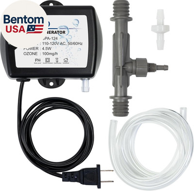 Ozone Generator for Cold Plunge with Venturi Injector, SPA-124 SPA Ozonator Kit 