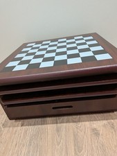 Spin Master Wooden 10-in-1 Board Game Center - Complete Set