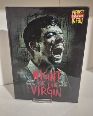 Night of the Virgin Limited Mediabook Blu Ray & DVD Pierrot Le Fou + Poster