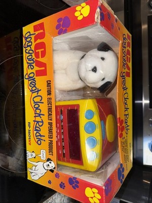 1996 RCA NIPPER & CHIPPER Dog Alarm Clock Radio  RP-3601K9 AM/FM Snooze MIB
