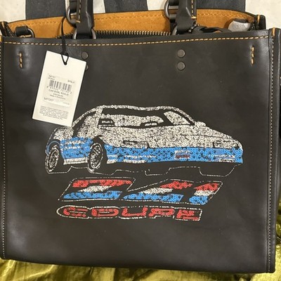 COACH 1941 Rogue 30 Satchel Tote Bag Handbag Purse & Accordion