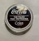 Coca-Cola® 5 cent Bottle 1 oz .999 Fine Silver Struck Round Vintage Style