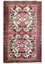 3' x 4' Perrsian Antique Karaja Rug Mahagony #5202