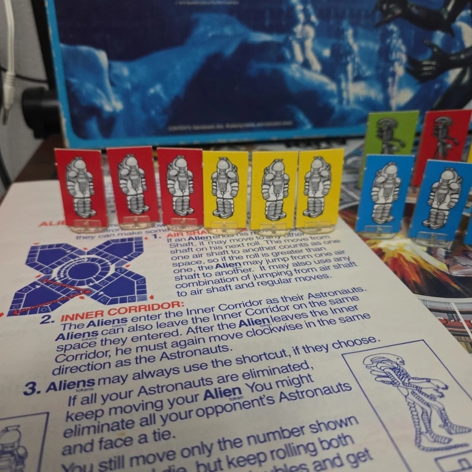 Kenner 1979 Vintage Alien Board Game Complete Set - Image 2 of 4