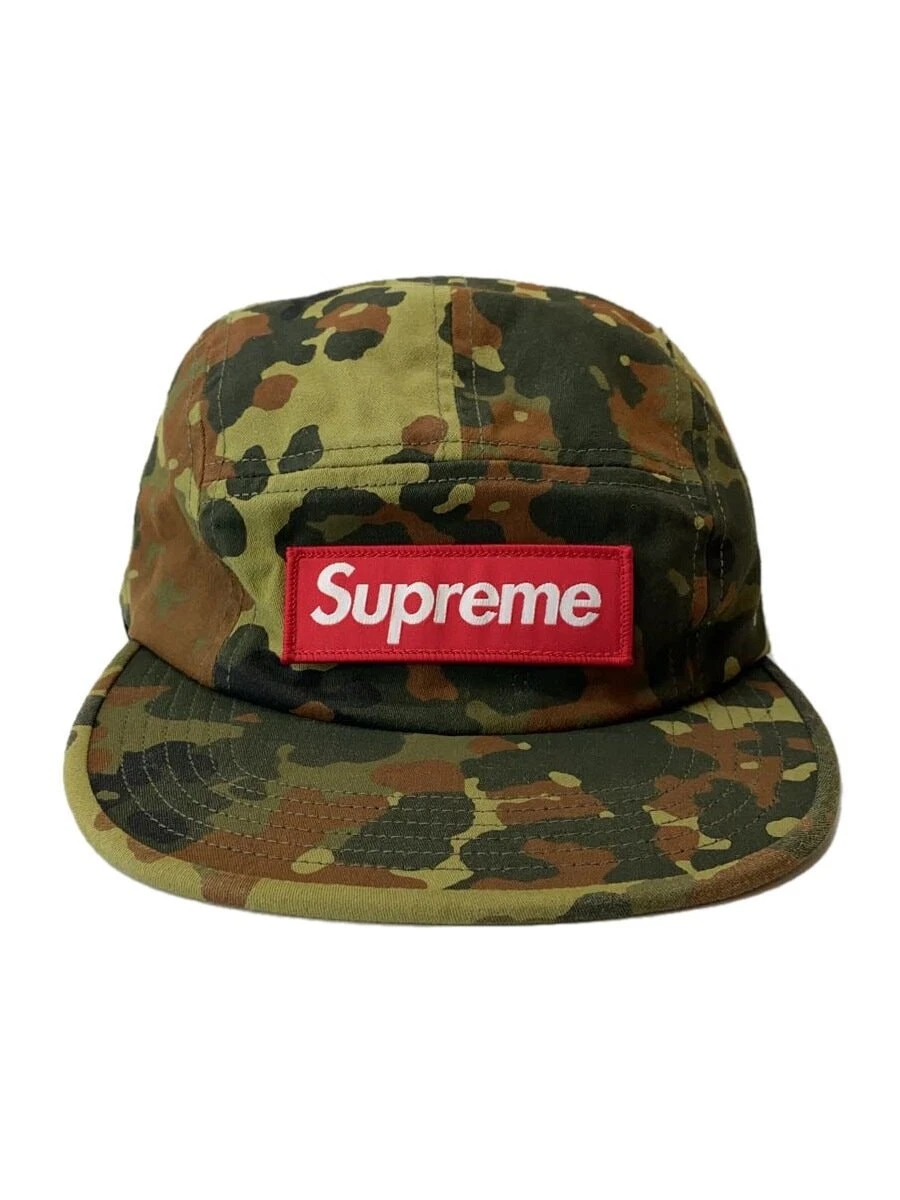 Casquette Supreme 19SS coton kaki camouflage homme