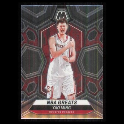 Yao Ming #294 2023 Panini Mosaic Houston Rockets Basketball Card NBA NM