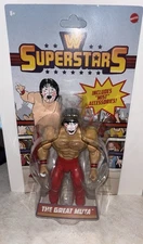 WWE Superstars Series 14 *THE GREAT MUTA* 5.5" Figure WHITE Face 2025 Unpunched
