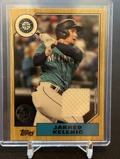 2022 Topps Series Two Jarred Kelenic 1987 Baseball Relic Patch Card #87BR-JK 