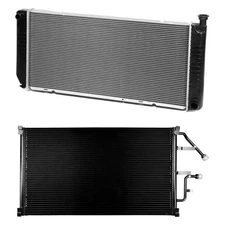 For Chevy C1500 1995 iD Select BNDL-457922 Radiator & Condenser Kit