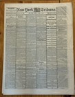 Lincoln Assassination NY Tribune April 25 1865 Newspaper — photo 2