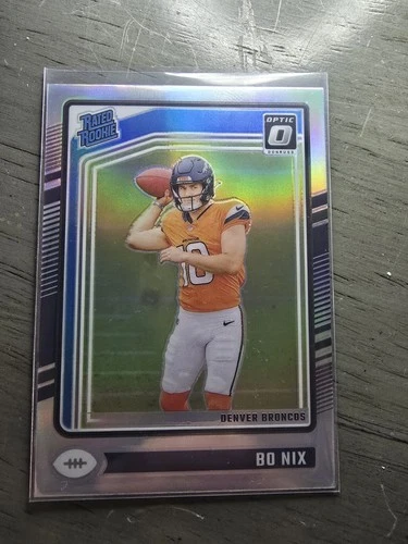 2024 Panini Donruss Optic - Rated Rookie Bo Nix #209 Holo Prizm (RC)