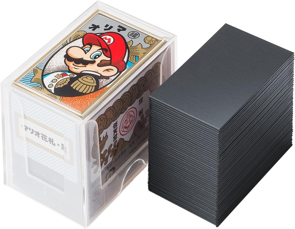 Jeu de cartes japonais Nintendo Super Mario Hanafuda boîte noire KRT-Z-NMHK a...