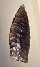 Authentic Modern Reproduction of Pre 1600 Utah Obsidian Arrowhead