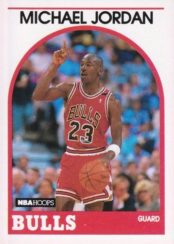 1989-90 Hoops - Card #200 - Michael Jordan - Chicago Bulls